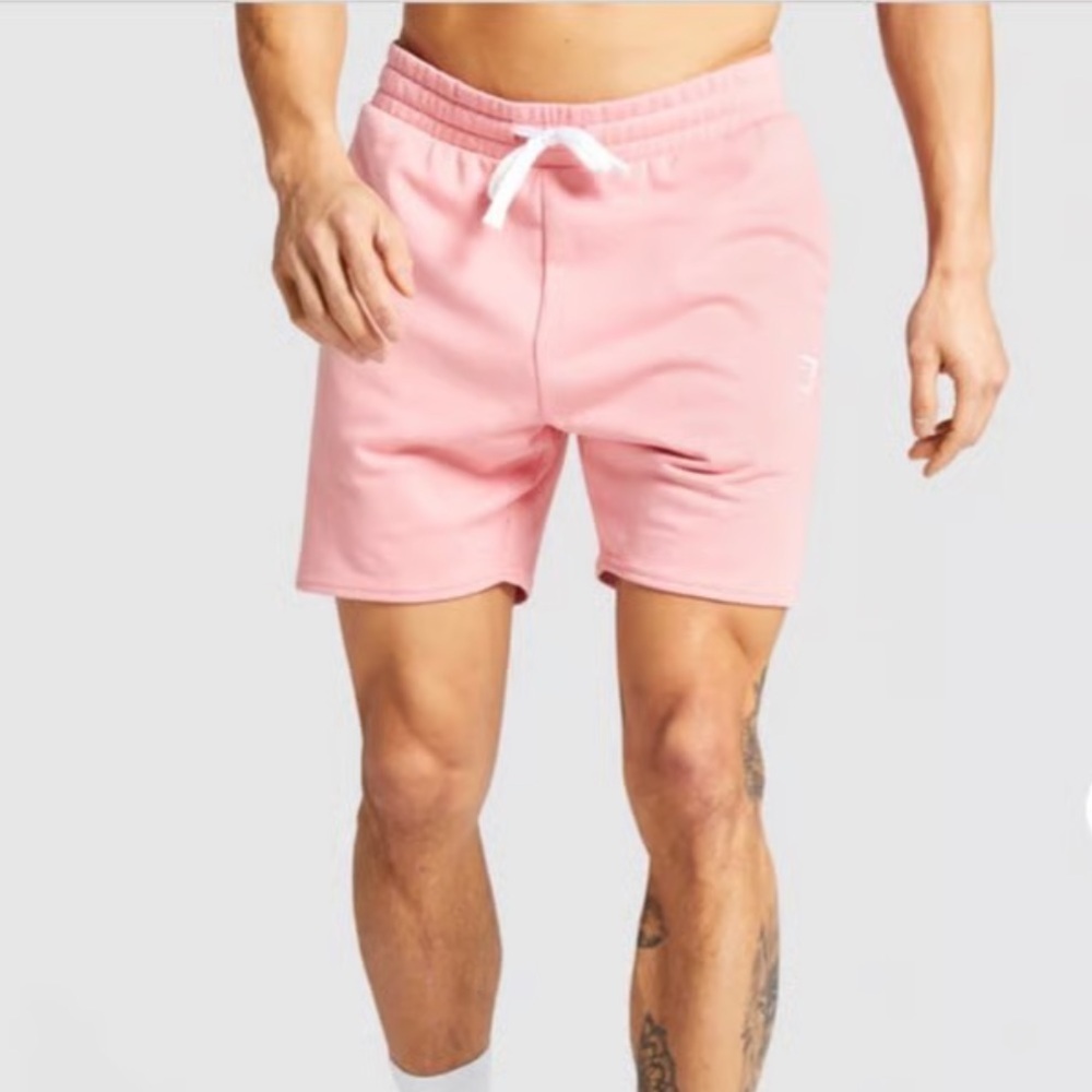 Men’s GYMSHARK Lift Shorts- 7in. Coral- Size XL